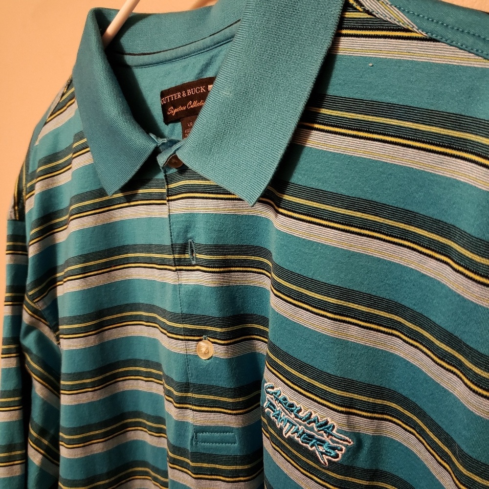 Cutter and Buck Carolina Panthers Polo